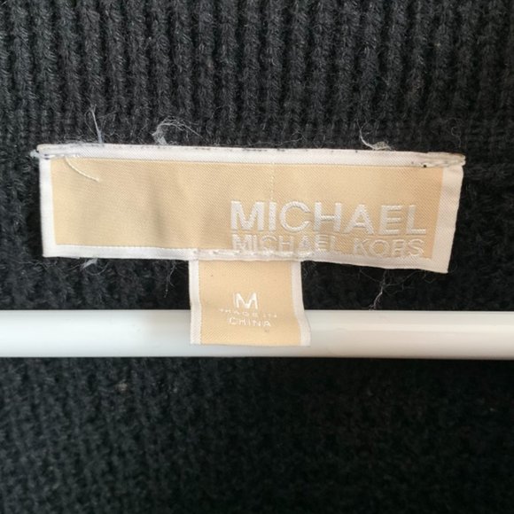 MICHAEL Michael Kors Black Long Sleeve Cowl Neck Sweater - Picture 3 of 6